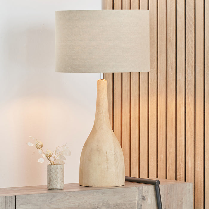 Kaluki Wooden Table Lamp Base