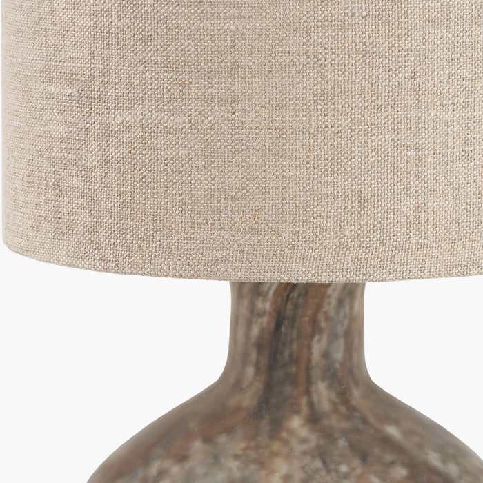 Caldera Organic Glass Table Lamp