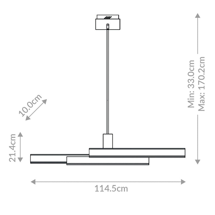 Hajime LED Linear Pendant