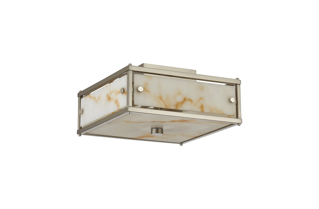 Giorgio Alabaster Effect Square Flush (Multiple Sizes / Colours) 💧