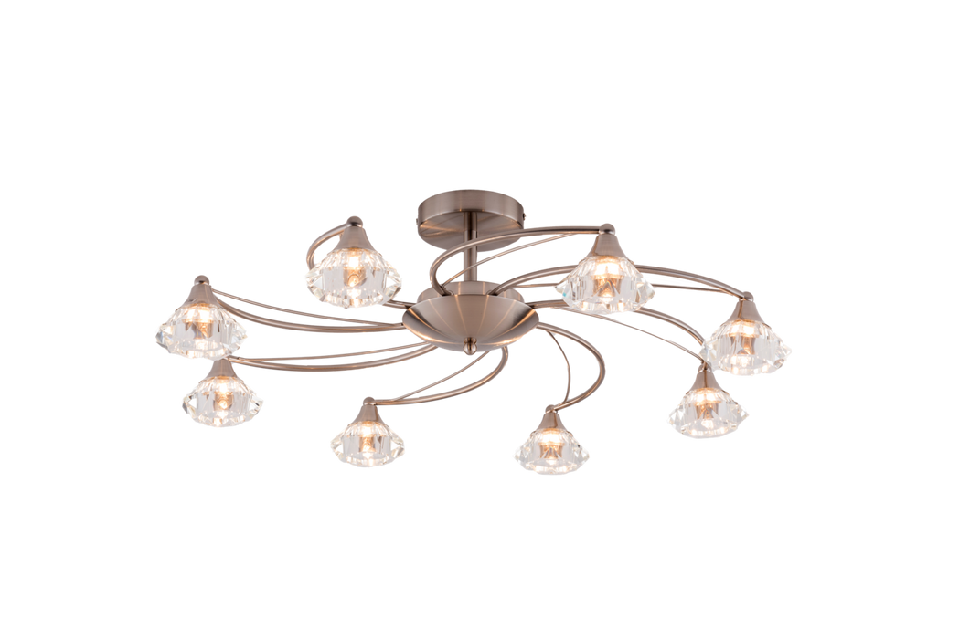 Bradley Semi Flush 3 / 5 / 8 Light