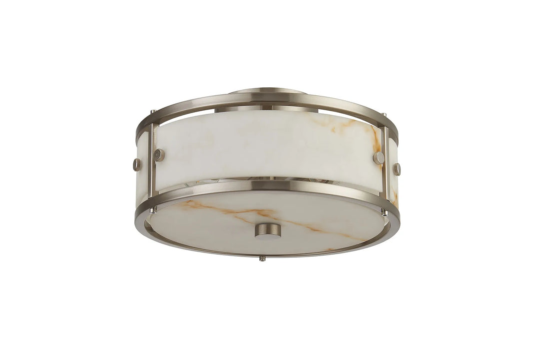 Giorgio Alabaster Effect Round Flush (Multiple Sizes) 💧
