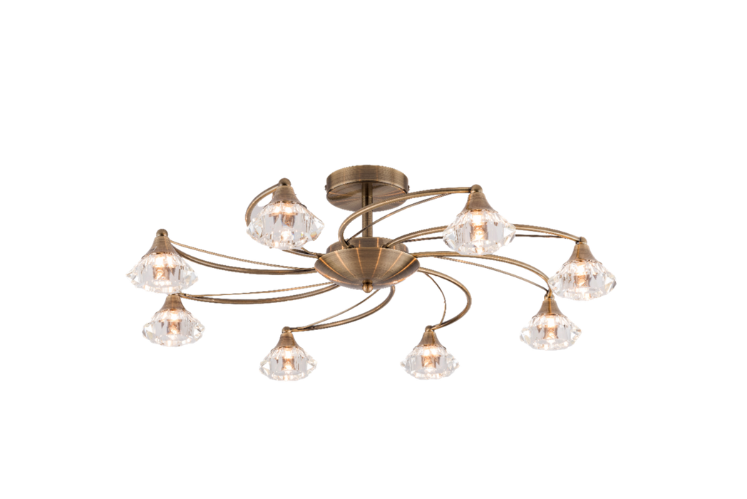 Bradley Semi Flush 3 / 5 / 8 Light