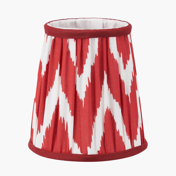 Presley Red Clip On Shade