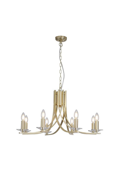 Lucca Gold 5 / 8 / 12 Arm Light Fitting