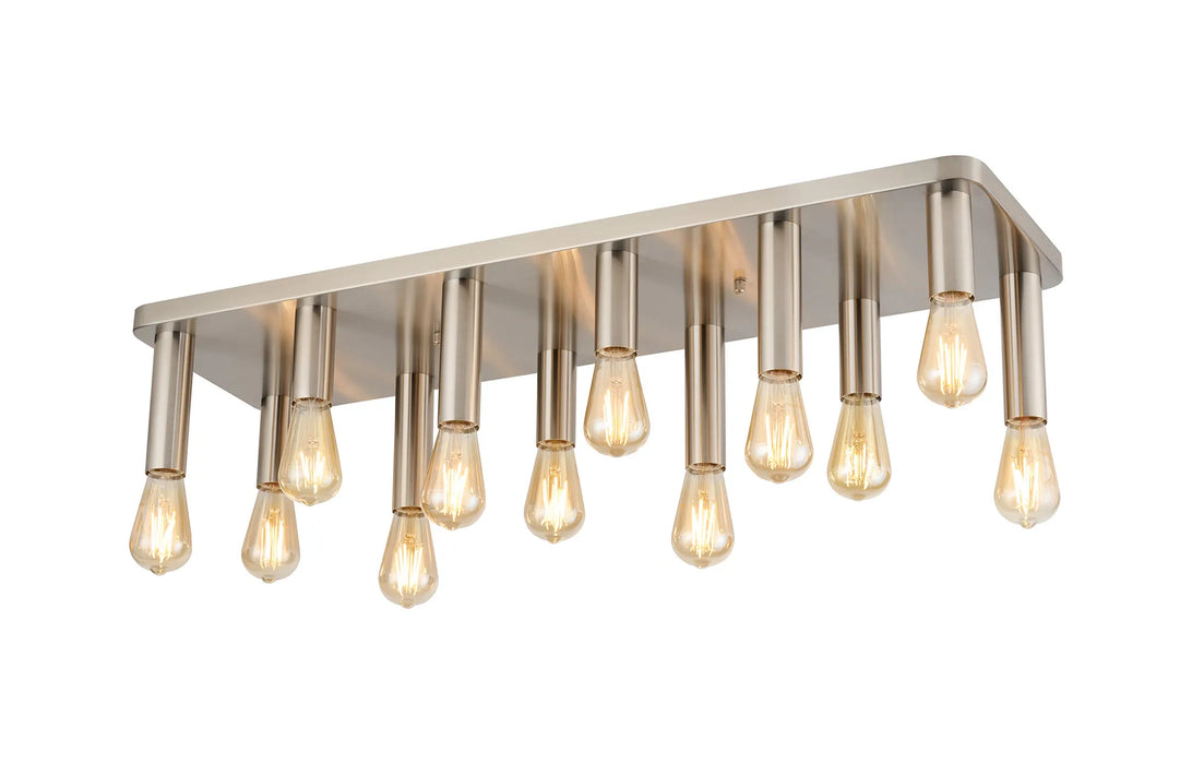Cavalla Rectangular Flush Fitting 8 & 12 Light