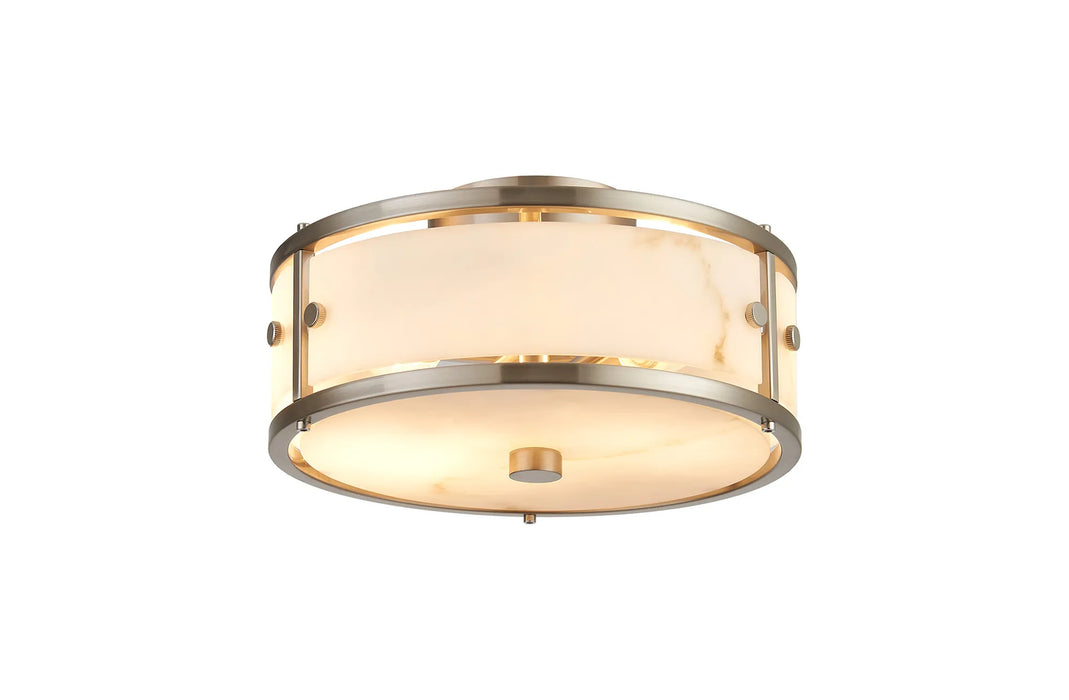 Giorgio Alabaster Effect Round Flush (Multiple Sizes) 💧