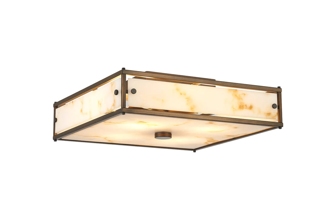 Giorgio Alabaster Effect Square Flush (Multiple Sizes / Colours) 💧