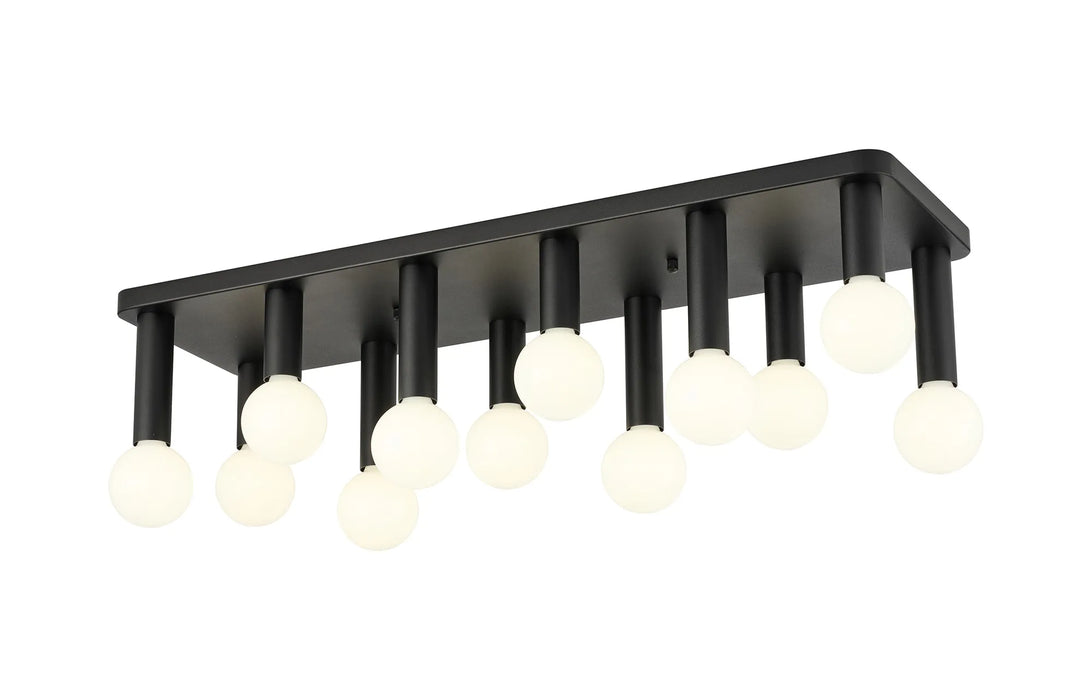 Cavalla Rectangular Flush Fitting 8 & 12 Light