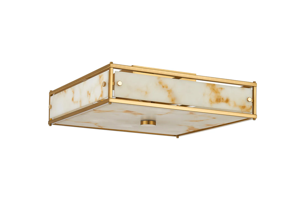 Giorgio Alabaster Effect Square Flush (Multiple Sizes / Colours) 💧