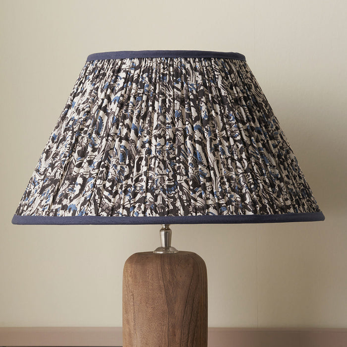 Cynthia Blue Patterned Empire Shade