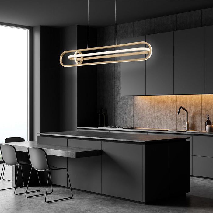 Layla LED Linear Pendant