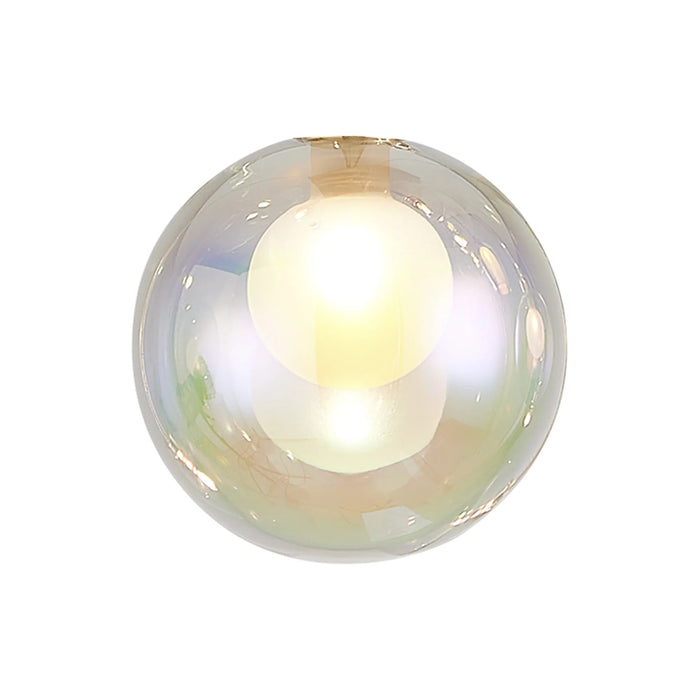 Azure 15cm Double Glass Globe