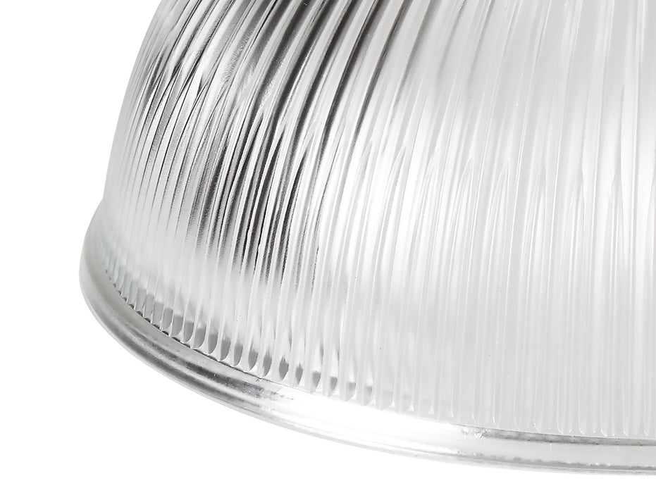 Dome Cap Ribbed Jayme Ribbed Dome Glass Shade — Exclusive Lighting Ltd