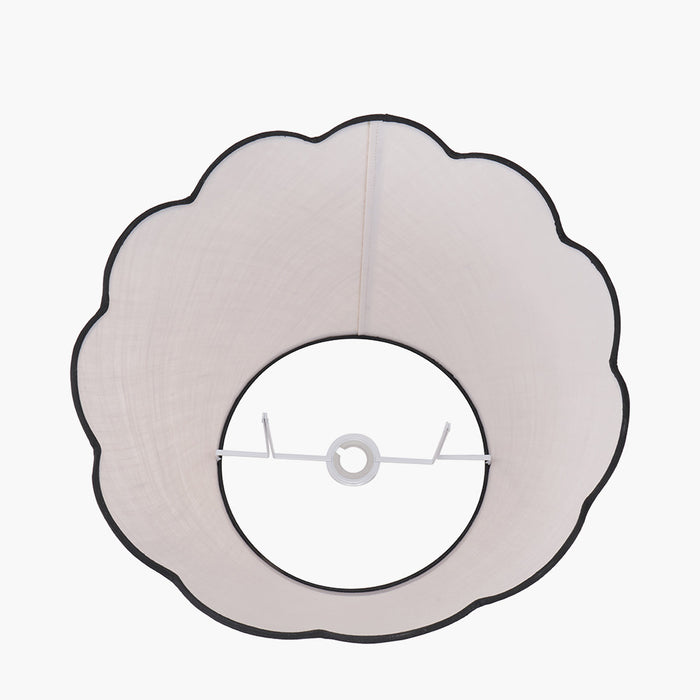 Isabella Scalloped Tapered Shade