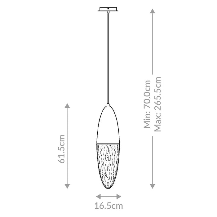 Jermaine Single Pendant