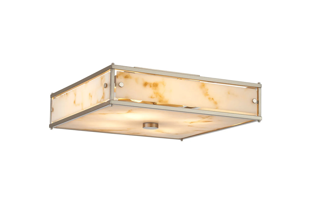 Giorgio Alabaster Effect Square Flush (Multiple Sizes / Colours) 💧