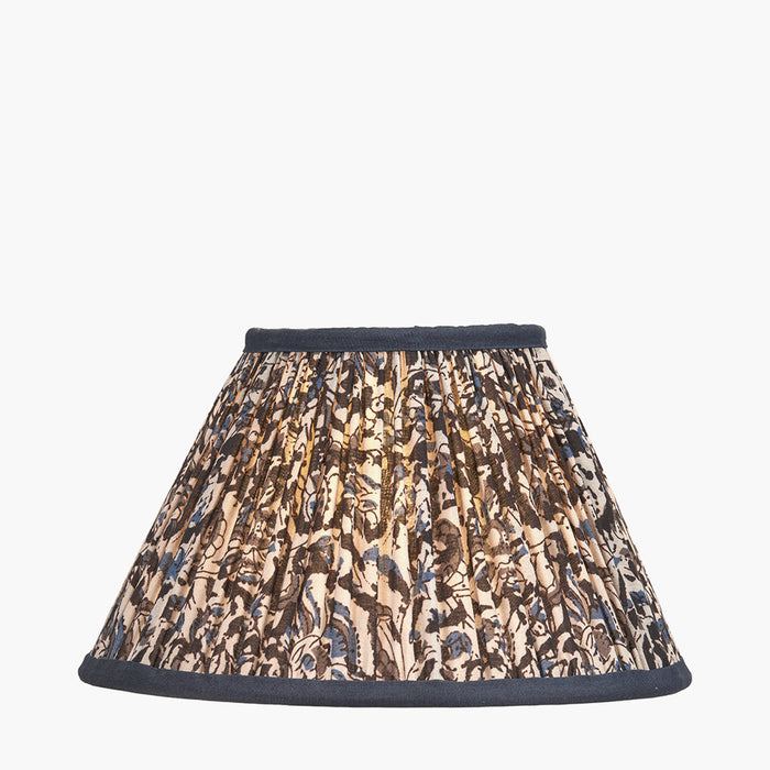 Cynthia Blue Patterned Empire Shade