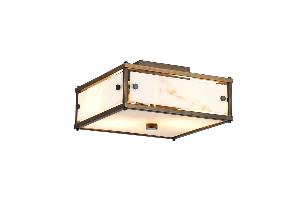 Giorgio Alabaster Effect Square Flush (Multiple Sizes / Colours) 💧