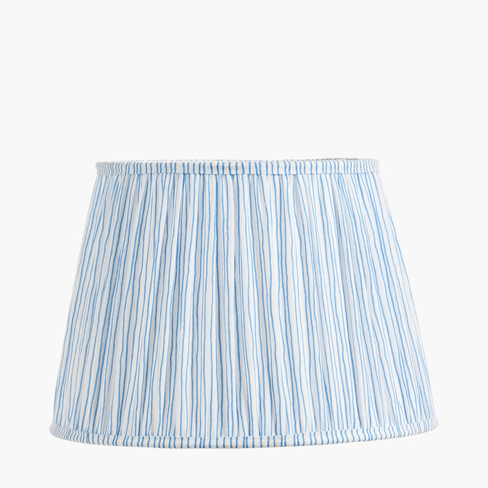 Kalimba Blue Pleated Tapered Shade