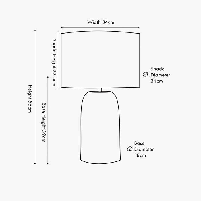 Chania Woven Table Lamp