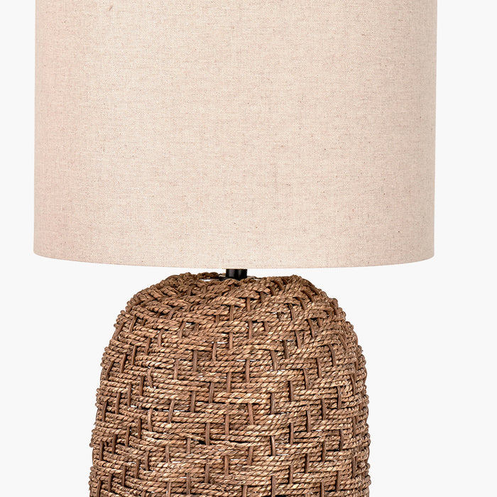 Chania Woven Floor Lamp
