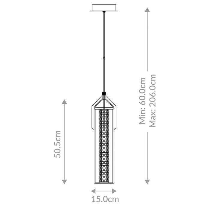 Achilles LED Single Pendant