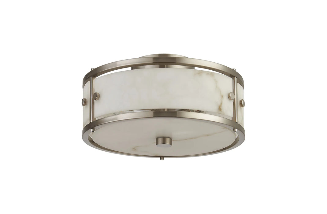 Giorgio Alabaster Effect Round Flush (Multiple Sizes) 💧