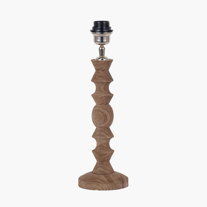 Hockley Wooden Table Lamp Base