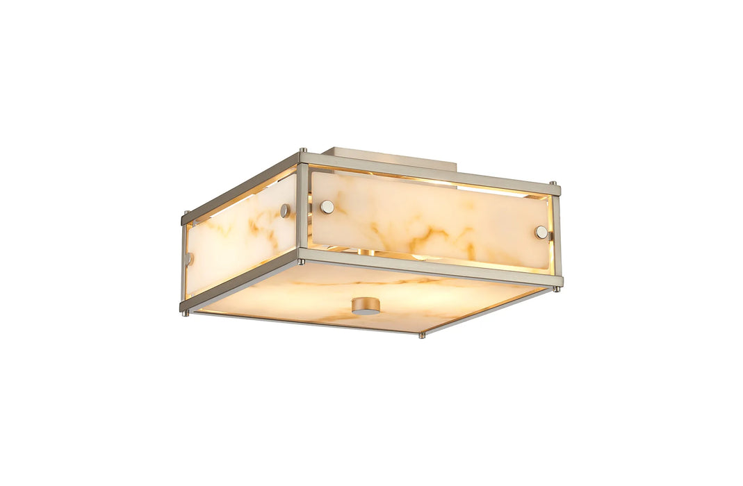 Giorgio Alabaster Effect Square Flush (Multiple Sizes / Colours) 💧