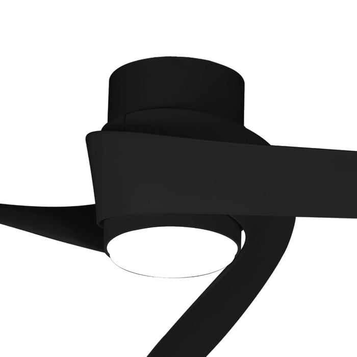 Maldive Black LED Ceiling Fan & Light