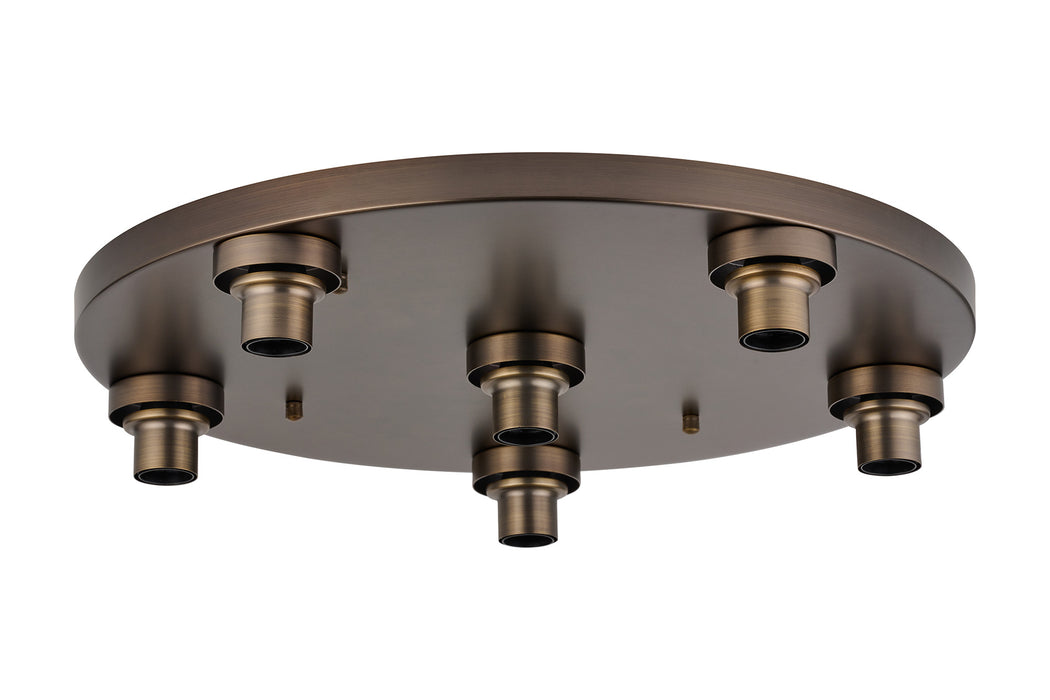 Krystos Round Flush (Frame Only) - 3 Light / 4 Light / 6 Light