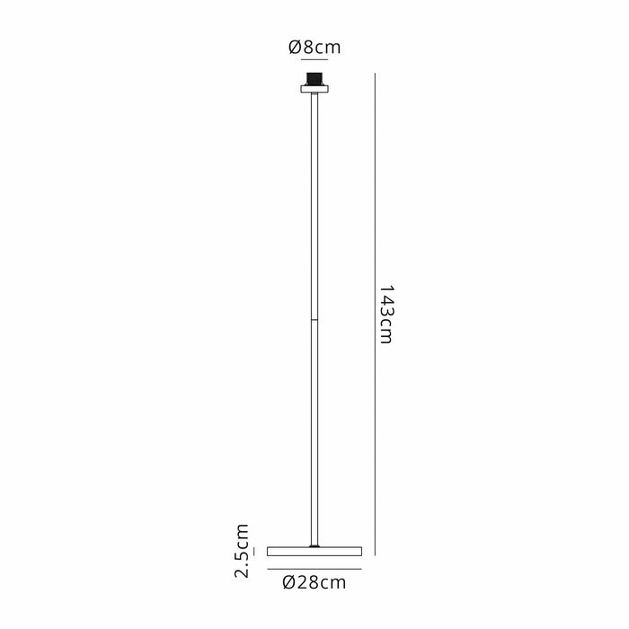 Krystos Floor Lamp (Base Only)
