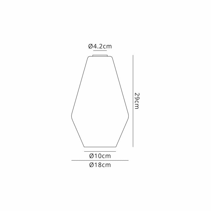 Krystos Kite Glass Shade