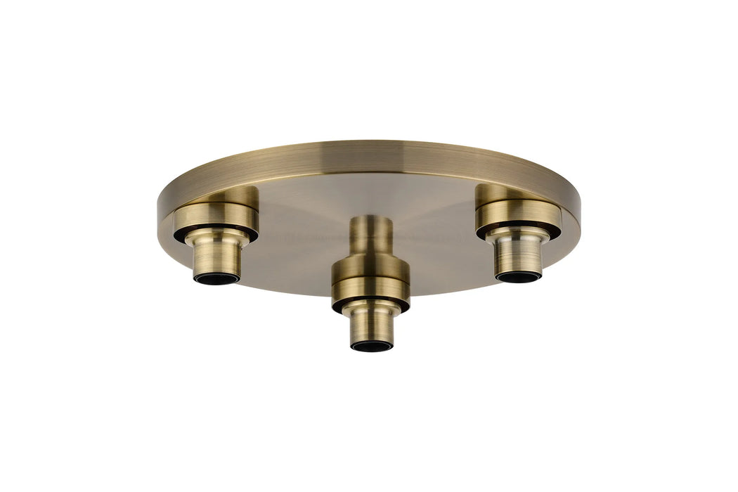 Krystos Round Flush (Frame Only) - 3 Light / 4 Light / 6 Light