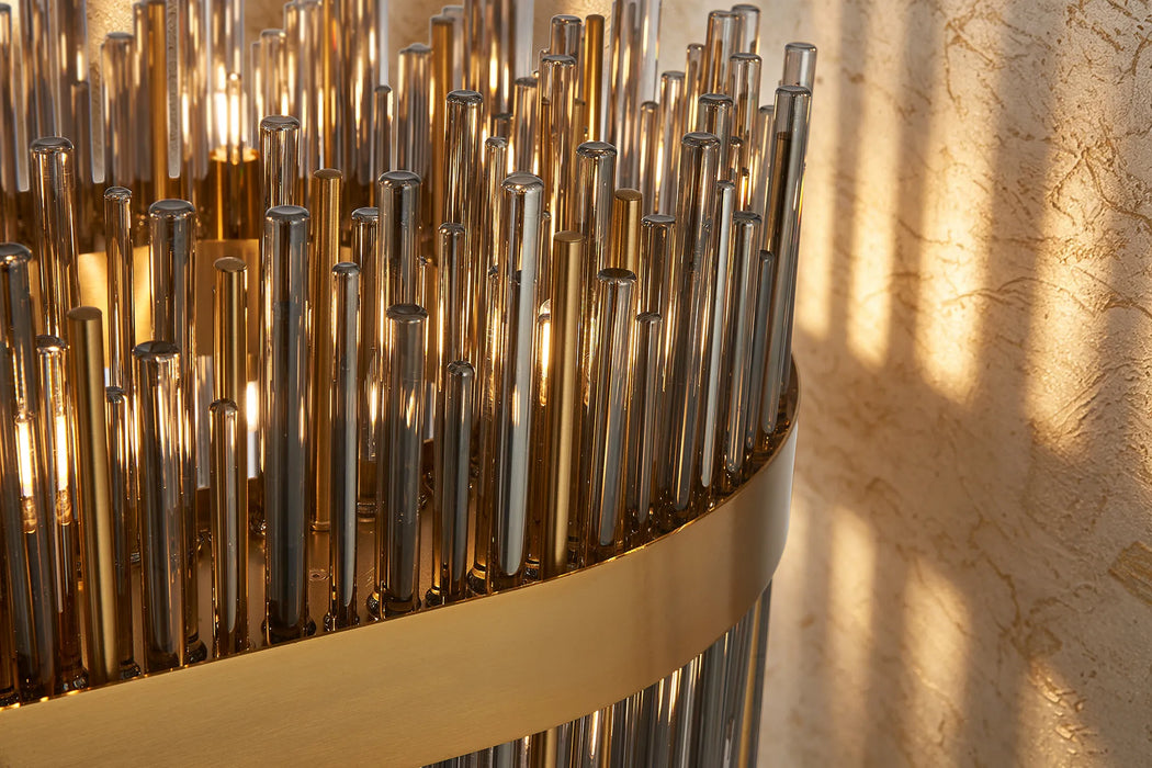 Natsumi Oblong Pendant | Smoked Glass - 100cm or 150cm