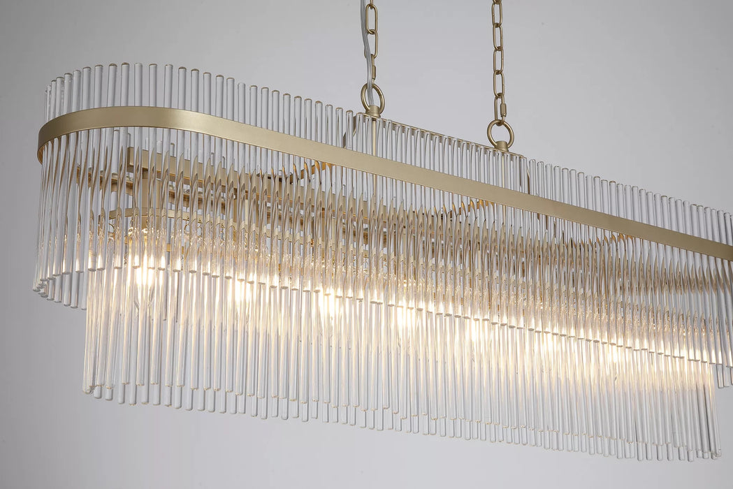 Lanza Crystal Bar Pendant