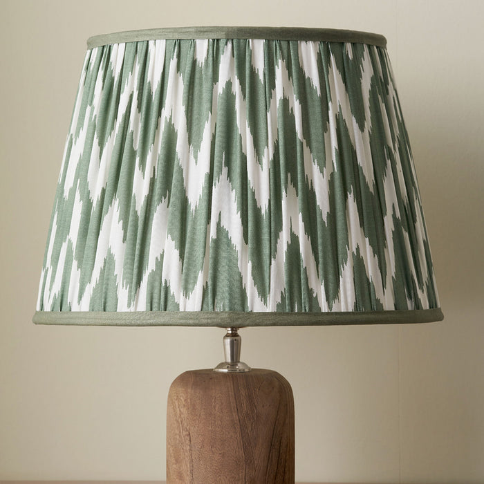 Presley Green Pleated Tapered Shade