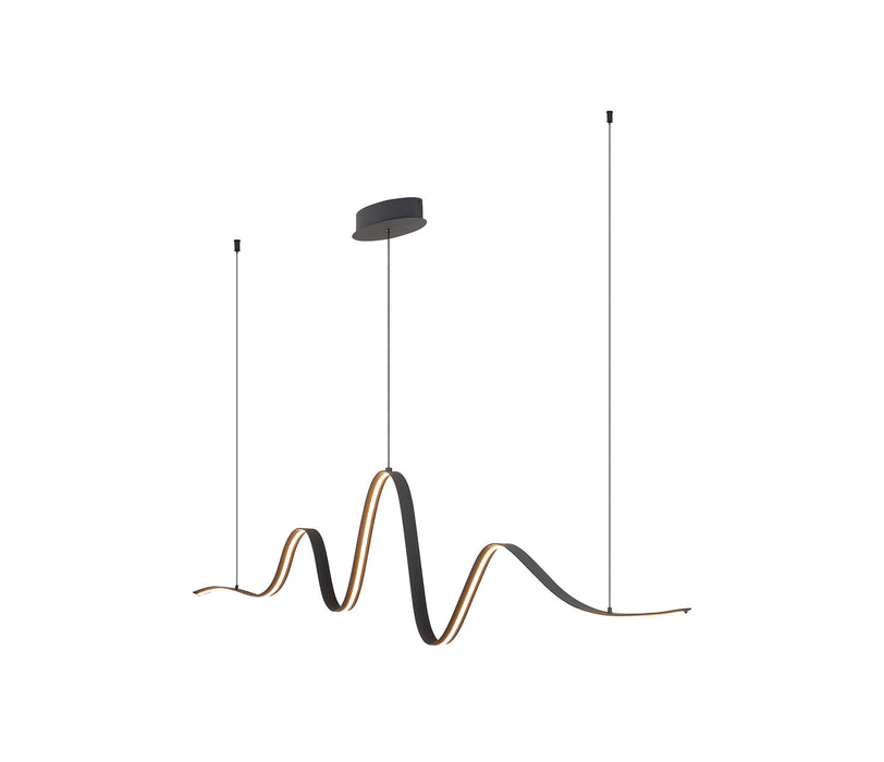 Leilani Wave Linear Pendant