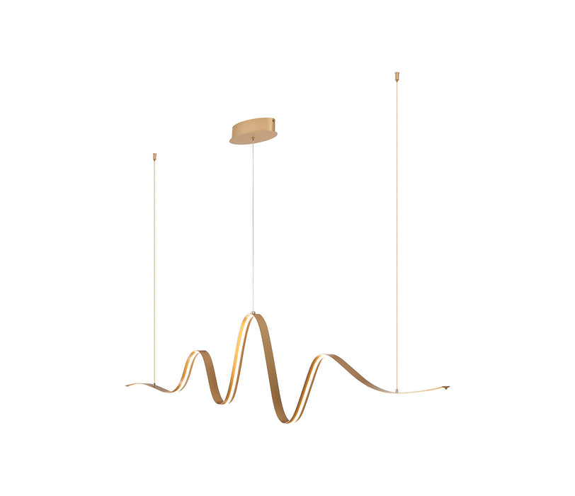 Leilani Wave Linear Pendant