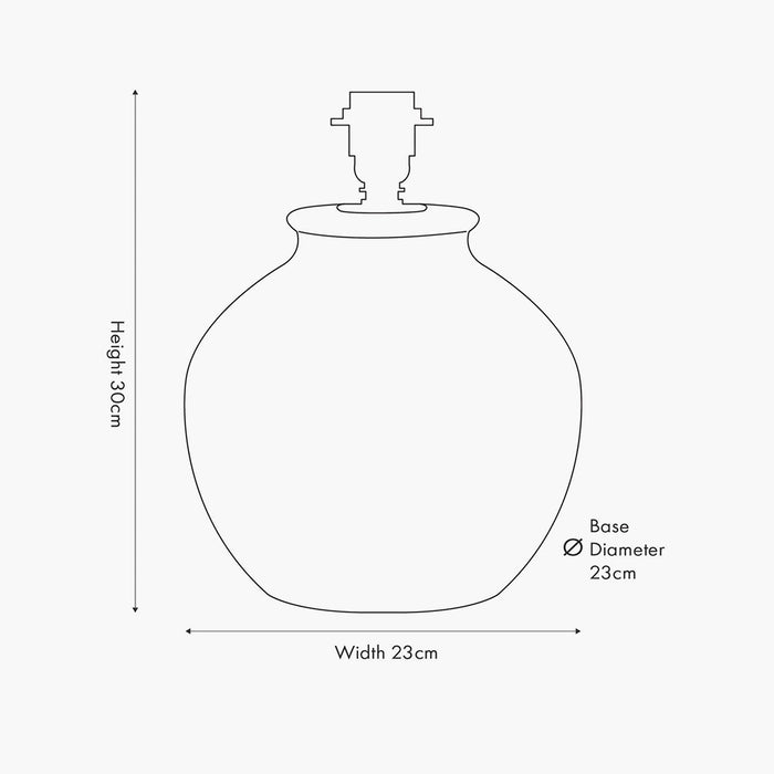 Pompeii Table Lamp Base