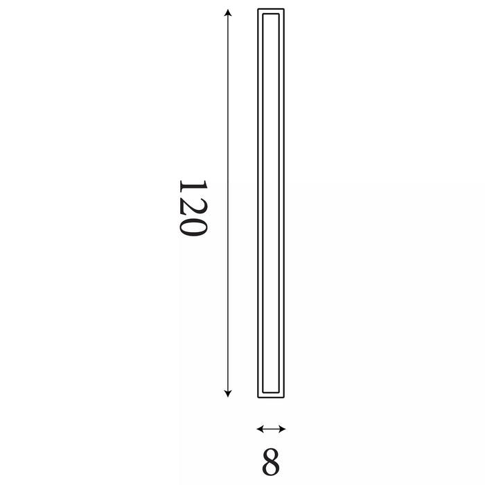 Toronto Square Edge IP65 Wall Light 💧