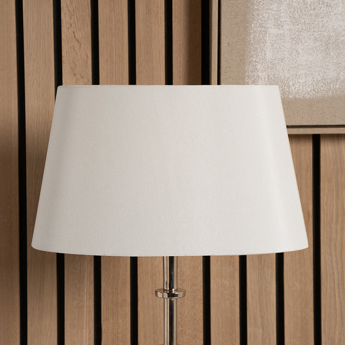 Louise Cream Oval Tapered Shade