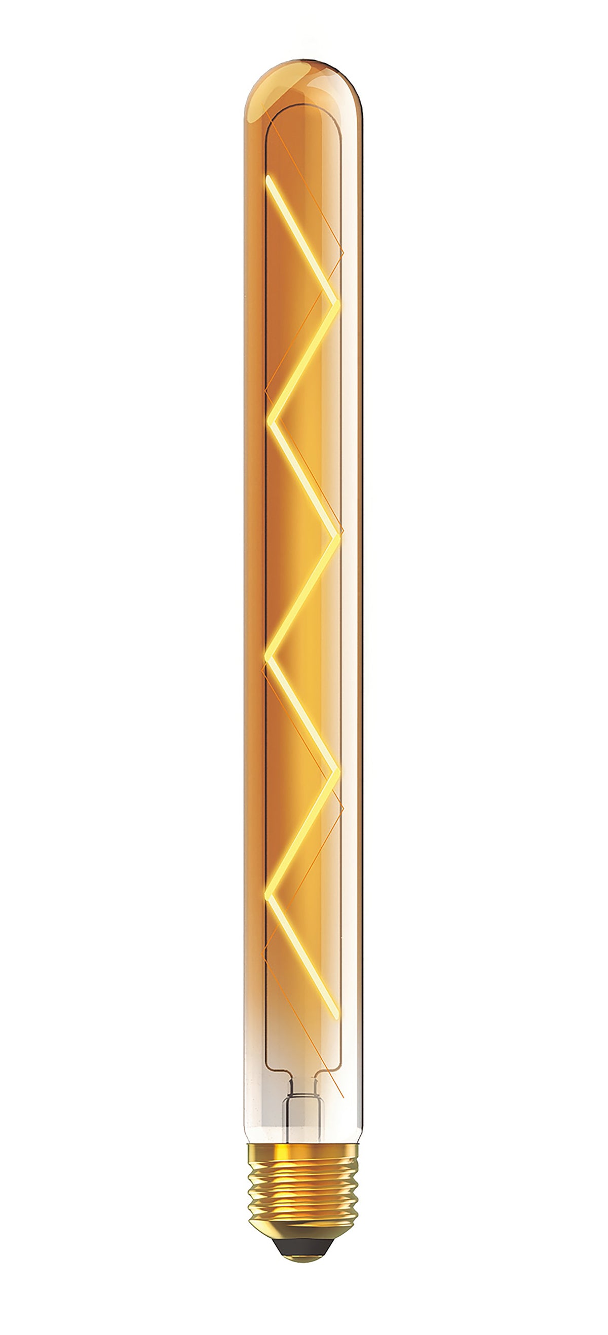 LED E27 Long Test Tube - Zig Zag — Exclusive Lighting Ltd