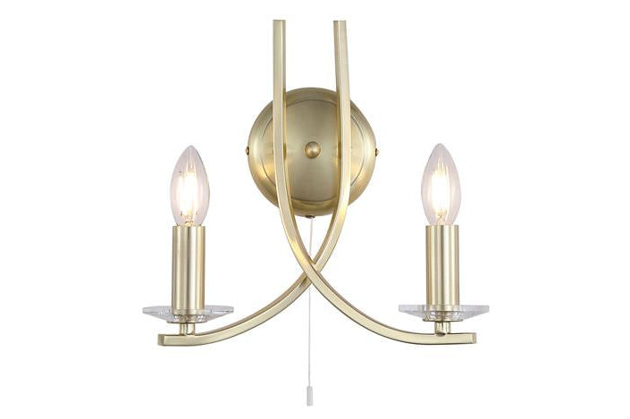 Lucca Gold Wall Light