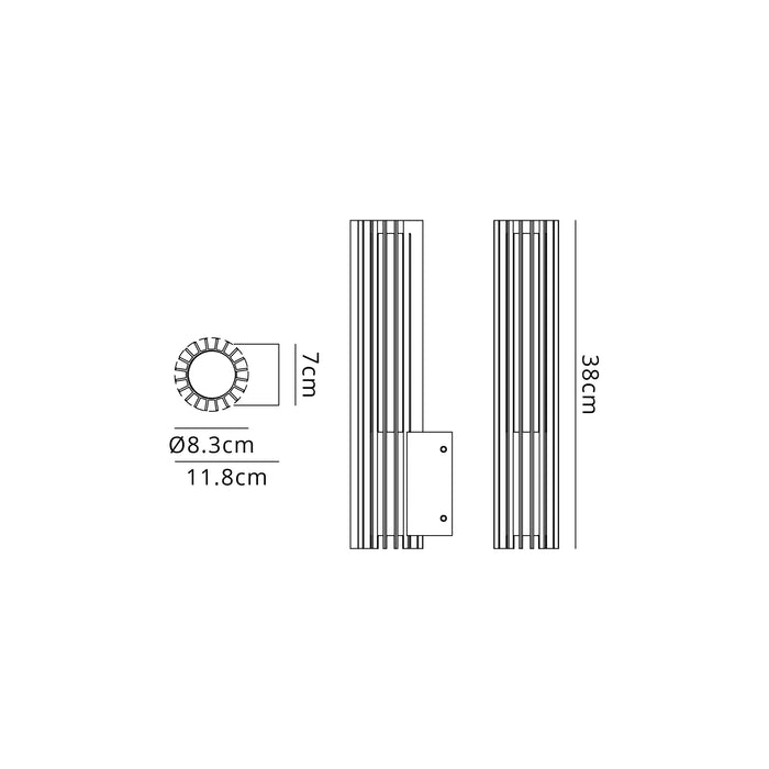 Matthias Single Wall Light💧
