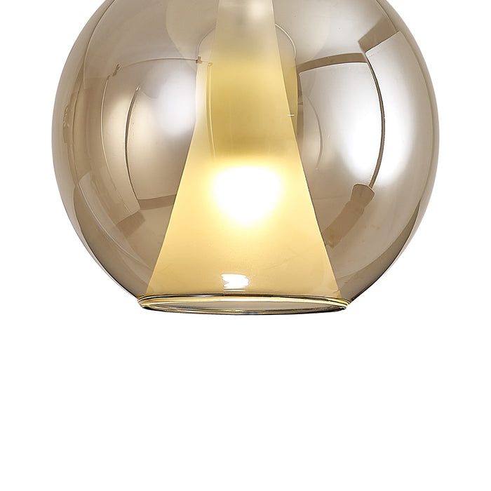 Melsa Bronze Globe Pendant