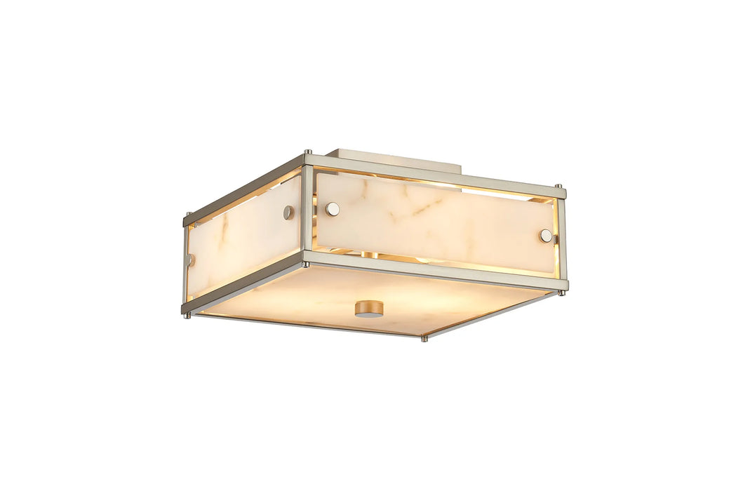 Giorgio Alabaster Effect Square Flush (Multiple Sizes / Colours) 💧