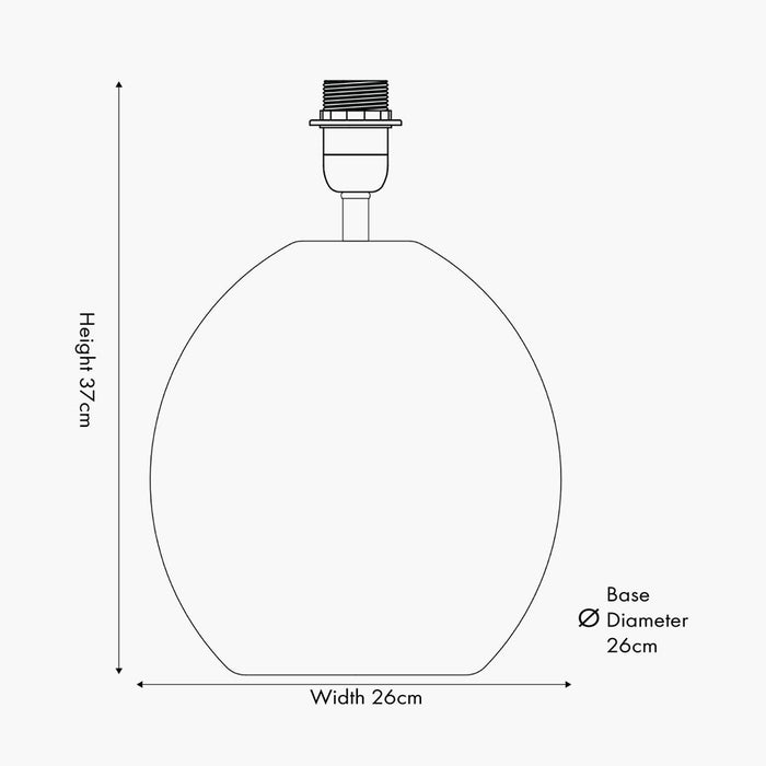 Pattaya Rattan Round Base