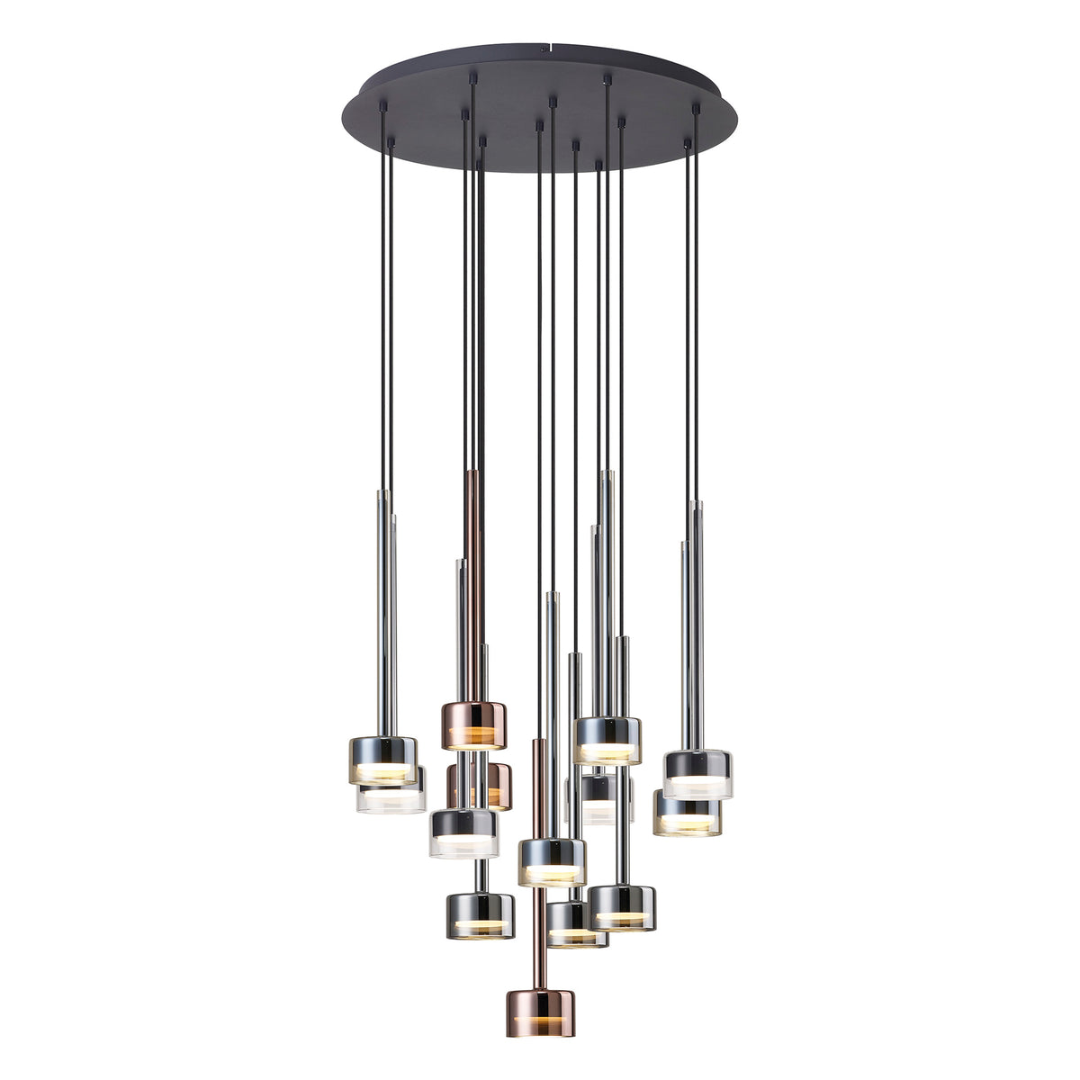 Mondo Round 14 Light Multicolour — Exclusive Lighting Ltd
